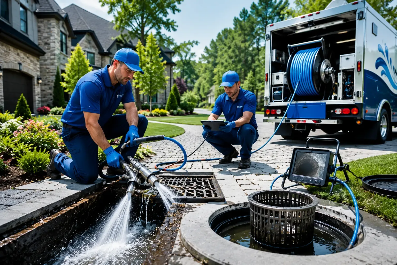 Local outdoor drain cleaning professionals in Pineville, PA