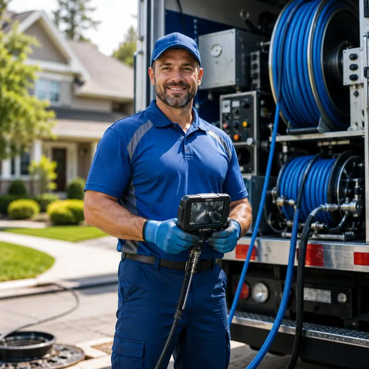 Local outdoor drain cleaning specialists in Pineville, PA
